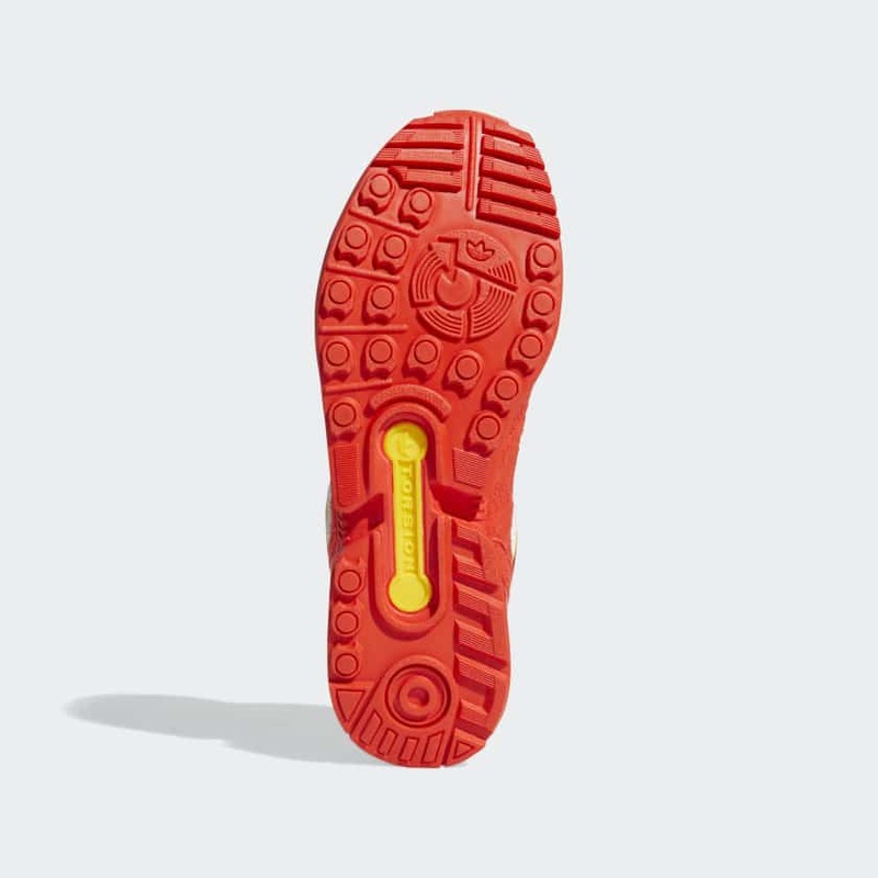 油彩『RED』 adidas アディダス adidas×LEGO レゴ コラボ スニーカー 靴 25.5